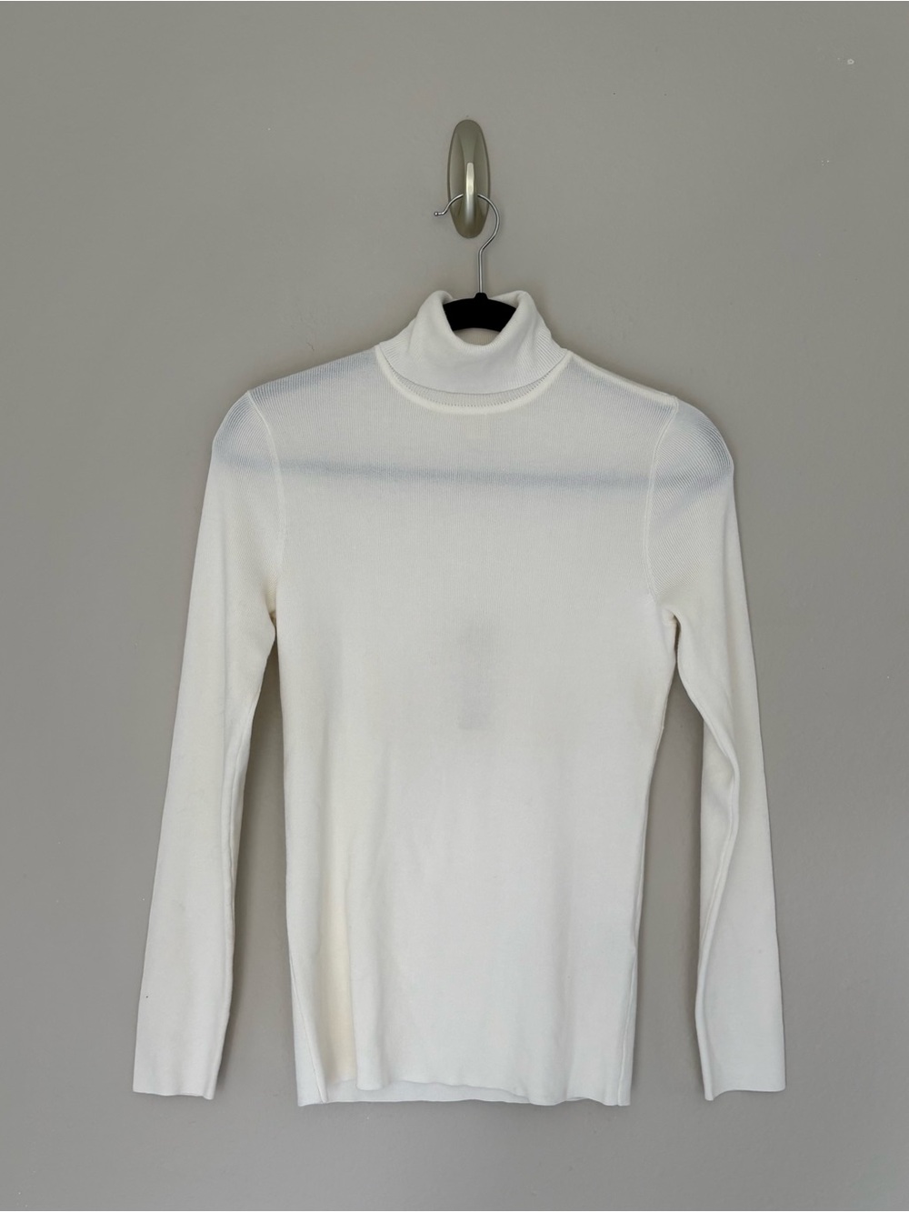 NWT Chico's Rachel Turtleneck Sweater Ecru Cream Work Winter- Size 0 (Women's 4)